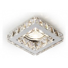 Встраиваемый светильник ambrella light crystal k110 k110 cl-ch